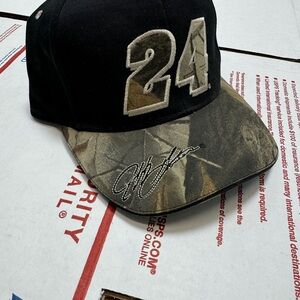 Black & Camo Signed '24' Baseball Cap